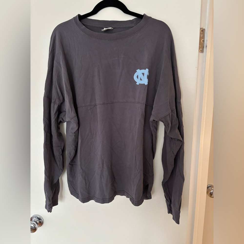 UNC Gray Long Sleeve Tee Shirt